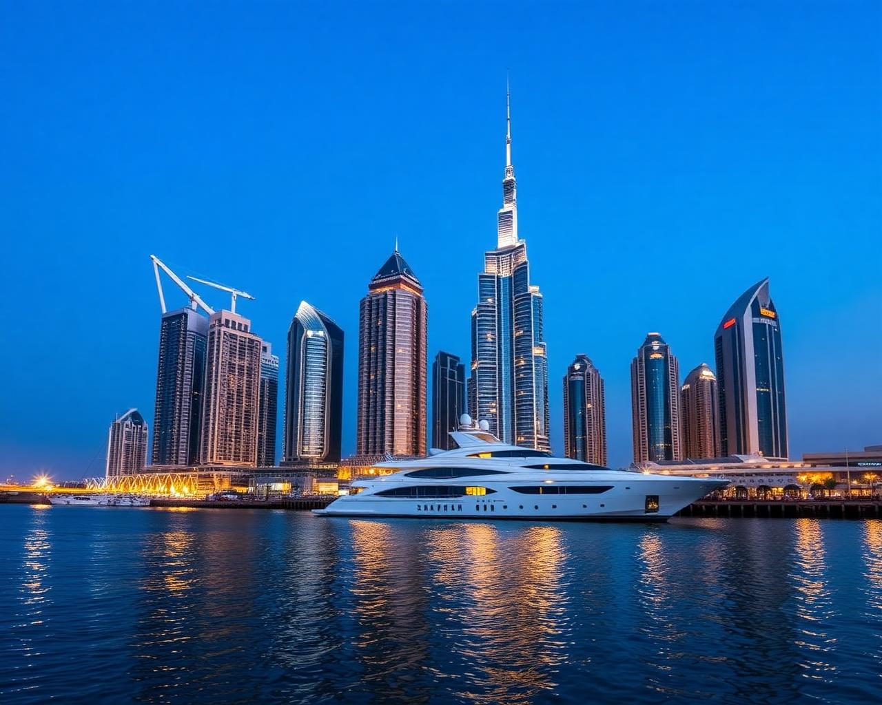 Dubai: marina, ouro e jantares à beira-mar